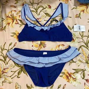 Lauren James ruffle bikini